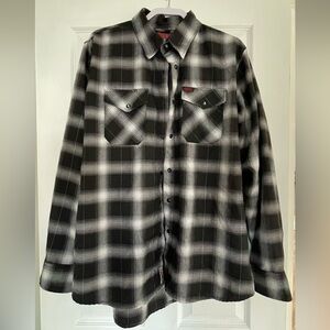 Dixon suicidal tendencies flannel button down shirt.